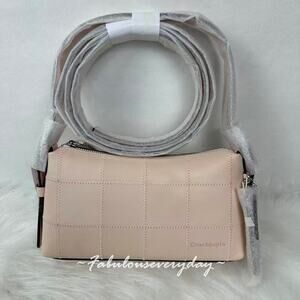 Coach Coachtopia Alter/Ego Small Slouchy Shoulder Bag Checkerboard Blush CAO22